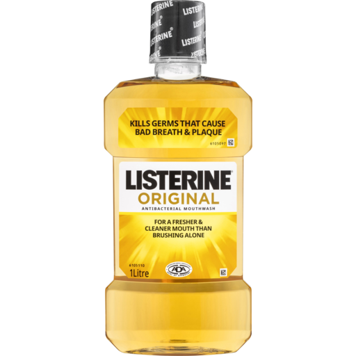 Save on Listerine Antiseptic Mouthwash Original Gold Order Online
