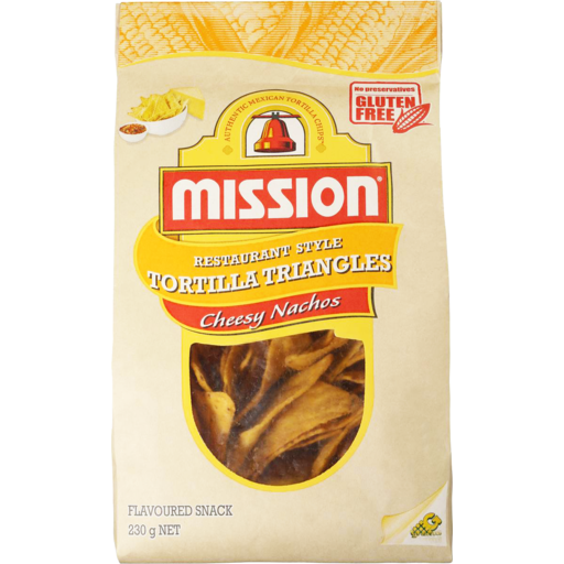 Drakes Online Findon - Mission Cheesy Nachos Corn Chips 230g