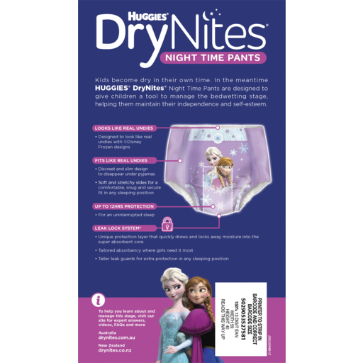 Drakes Online Findon - Huggies Dry Nites Night Time Pants For