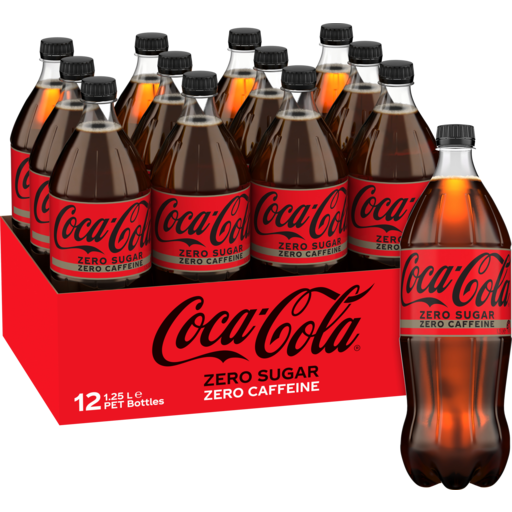 Coca-Cola Zero Sugar Zero Caffeine (6 Pack)