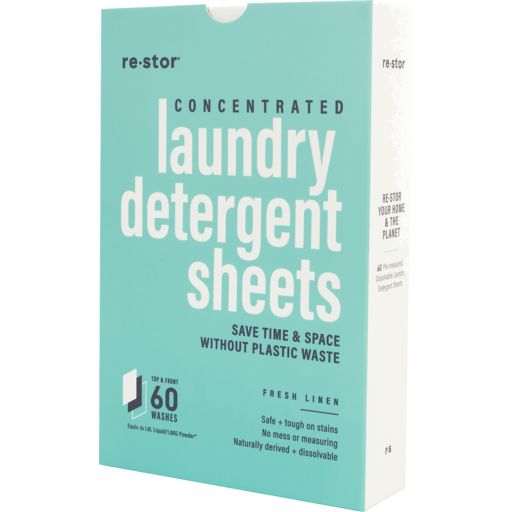 Laundry Detergent Sheets, re·stor