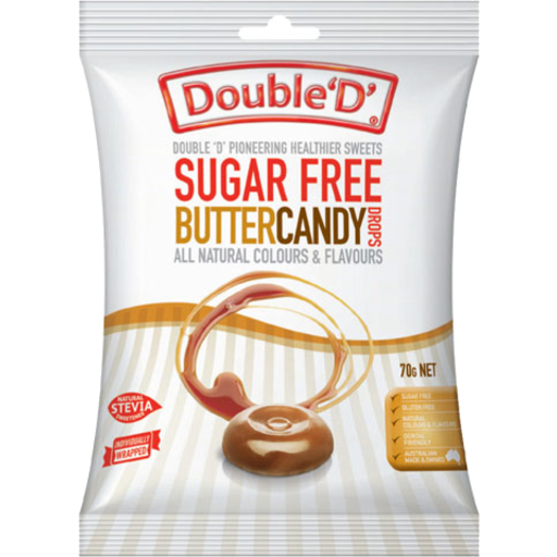 FreshChoice Roslyn - Double D Sweets Sugar Free Butter Candy 70g
