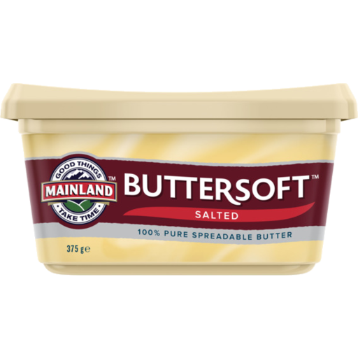 Mainland Buttersoft Pure Salted Butter 375g