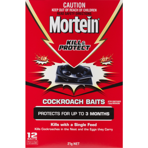Drakes Online Findon - Mortein Kill & Protect Cockroach Baits Pest