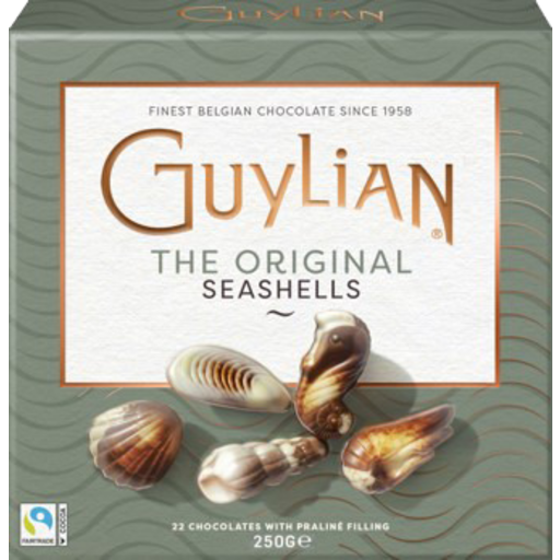 Guylian 22-Piece Chocolate Seashells Original Praliné