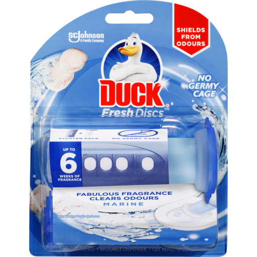Duck Fresh Discs Eucalyptus Toilet Cleaner (36ml) - Compare Prices