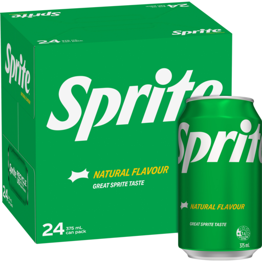 Supabarn Crace - Sprite Lemonade Soft Drink Multipack Cans