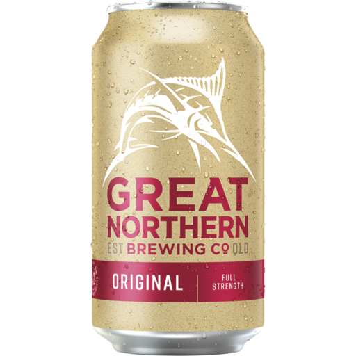 GNBC Great Northern Brewing Co Original Lager Can (375mL) - Eastside ...