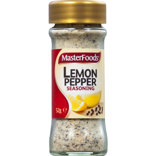 Masterfoods Lemon Pepper Seasoning (No Salt) 50g