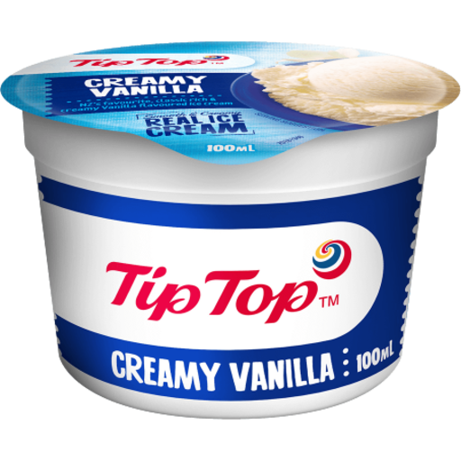 FreshChoice Edgeware - Tip Top Ice Cream Tub Vanilla 100ml