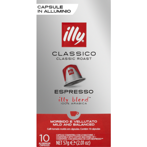 FreshChoice Barrington - Illy Classico Coffee Capsules 10 Pack
