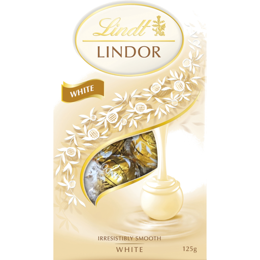 Lindor Chocolate Truffles - White 125 g