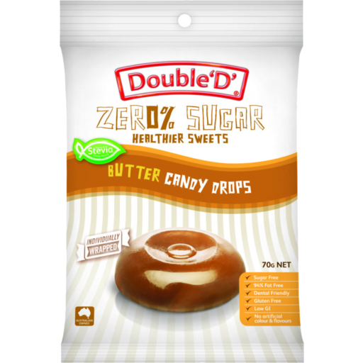 Double D Sugar Free Butter Candy 70g : 3P