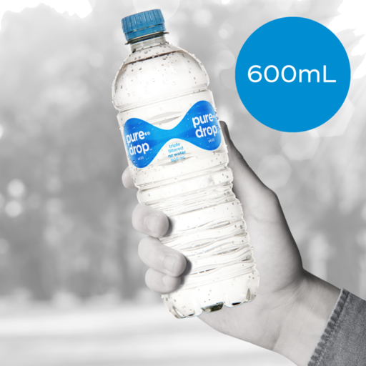 FreshChoice Roslyn - Pure Drop Still Water 24 x 600ml Multipack Bottles