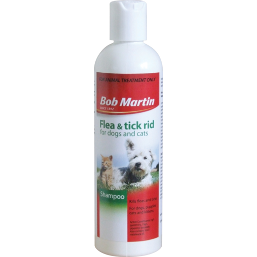 Drakes Online Woodcroft - Bob Martin Flea & Tick Rid Shampoo For Dogs And  Cats 250ml