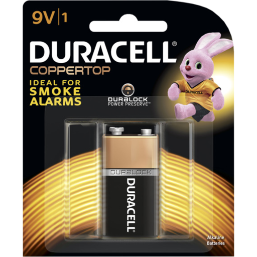 Duracell Alkaline 9V Batteries