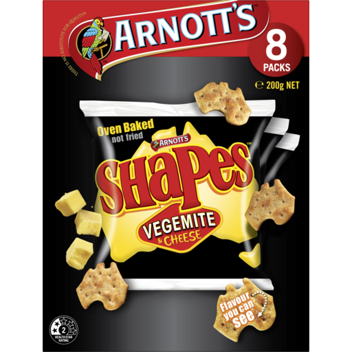 Drakes Online Newton - Arnotts Shapes Vegemite & Cheese Multipack