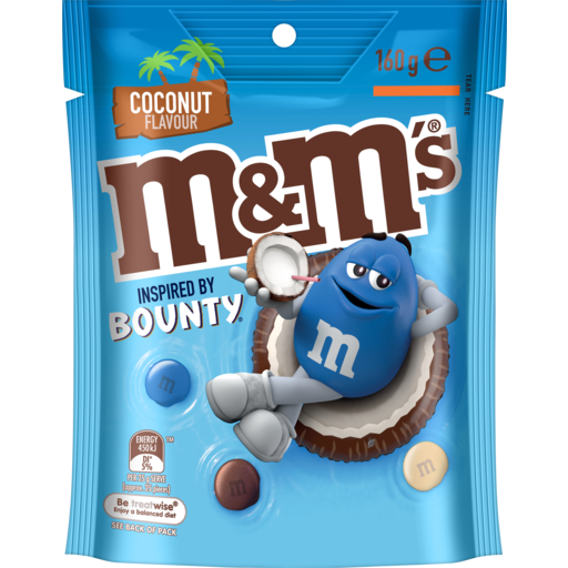 Prahran Grocer - M&M's Coconut Chocolate Snack & Share Bag 160g