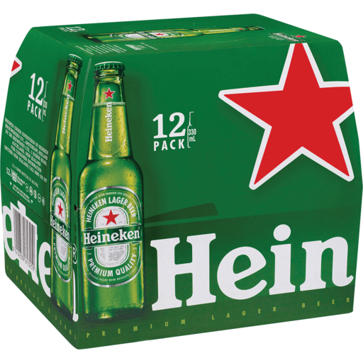 Heineken Bottle 330ml 12 Pack - Click & Collect | FreshChoice ...
