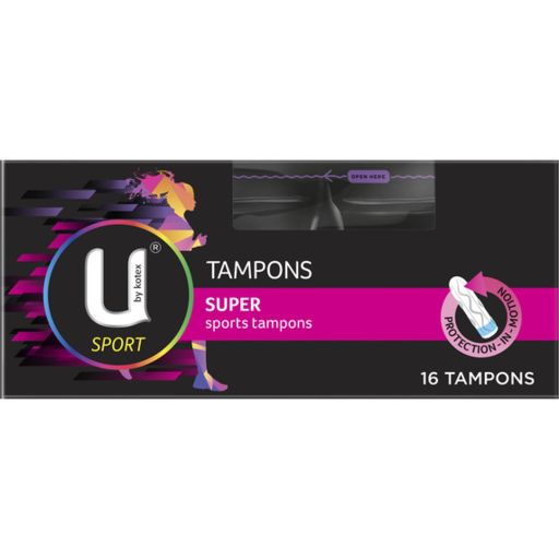 Drakes Online Newton - U By Kotex Sport Super Tampons 16 Pack