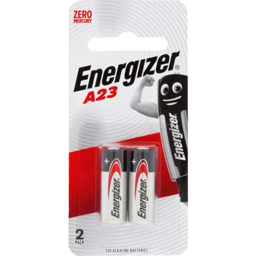 Drakes Online Findon - Energizer A23 12V Alkaline Batteries 2 Pack