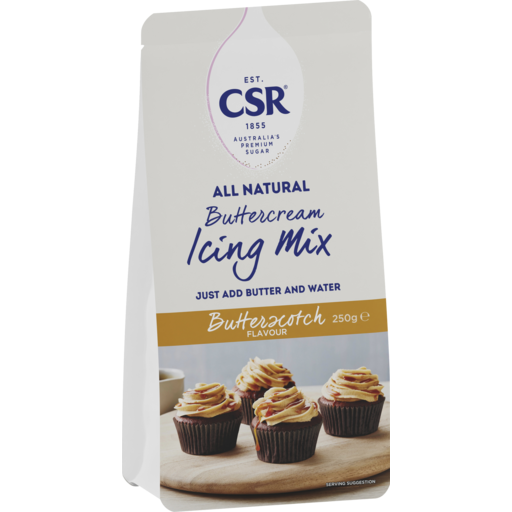 FoodWorks Griffith CSR Natural Icing Mix Butterscotch