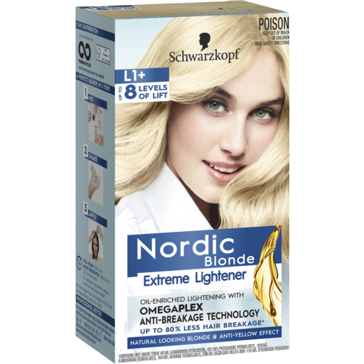FreshChoice Roslyn - Schwarzkopf Nordic Blonde L1+ Extreme Lightener
