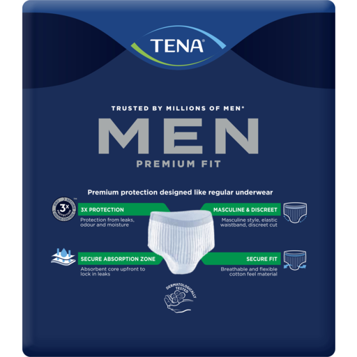 Drakes Online Findon - Tena Men Level 4 Maxi Medium-Large 95-125cm  Incontinence Pants 8 Pack
