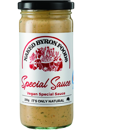 Naked Byron Foods Vegan Special Sauce 235g at Little Farms 