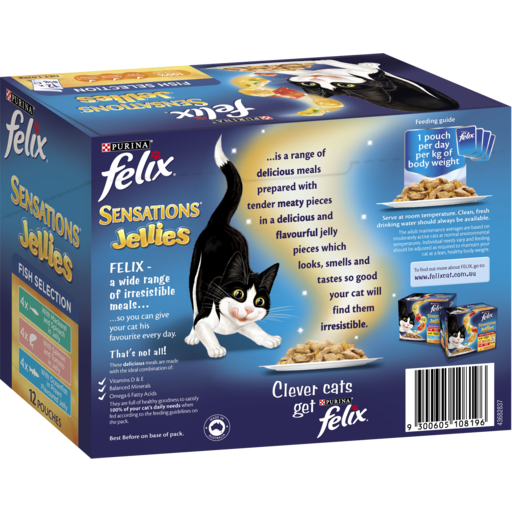 Felix Adult Cat Food Variety Pouches
