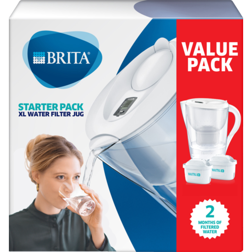 FreshChoice Ruakaka - BRITA Marella XL White Water Filter Jug 3.5L Starter  Pack