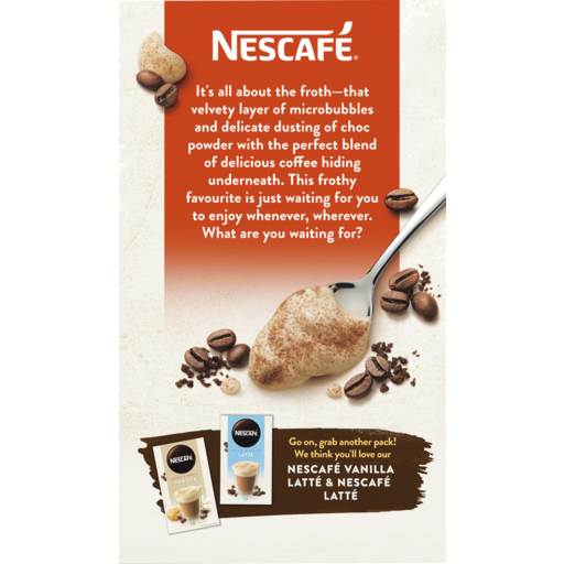 Drakes Online Woodcroft - Nescafe Salted Caramel Iced Cappuccino Coffee  Sachet 8 Pack 128g