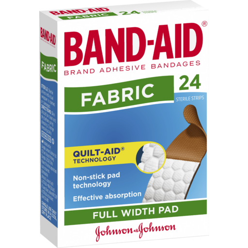 IGA Thirroul - Band-Aid Fabric Full Width Pad 24 Pack