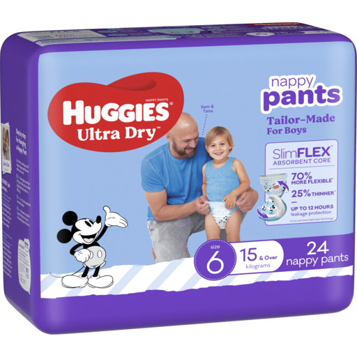 IGA Sandstone Point - Huggies Ultra Dry Nappy Pants Boys Size 6