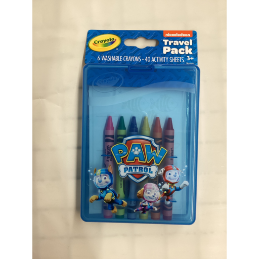 Crayola Paw Patrol Travel Pack, Pack of 3