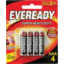 Photo of Eveready Red Heavy Duty AAA Batteries 4pk