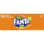 Photo of Fanta Orange Soft Drink Multipack Cans 10x375ml