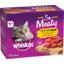 Photo of Whiskas 1+ Years Adult So Meaty Wet Cat Food With Poultry In Gravy Pouch