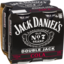 Photo of Jack Daniel's Double Jack & Cola Can 4 Pack