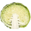 Photo of Green Cabbage Organic Half