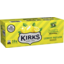 Photo of Kirks Lemon Squash Multipack Cans Soft Drink 10x375ml