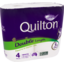 Photo of Quilton Toilet Roll White 3ply Douuble lenght 4pk