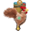 Photo of Paws & Claws Plush Rooster Dog Toy