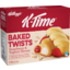 Photo of Kellogg's K-Time Baked Twists Strawberry & Yoghurt Flavour E (5 X 37g) 185g