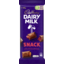 Photo of Cadbury Dairy Milk Snack Chocolate Block 180g