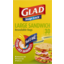 Photo of Glad Snap Lock Large Sandwich Resealable Bags 30 Pack