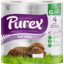 Photo of Purex Toilet Paper 2 Ply White 4 Pack