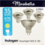 Photo of Mirabella Halogen Dimmable Downlight Warm White Gu 5.3 12v 470 Lumens Light Globes 4 Pack