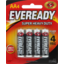 Photo of Eveready Super Heavy Duty Black AA Batteries 4pk
