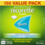 Photo of Nicorette Quit Smoking Nicotine Gum Regular Strength 2mg Icy Mint 150pk